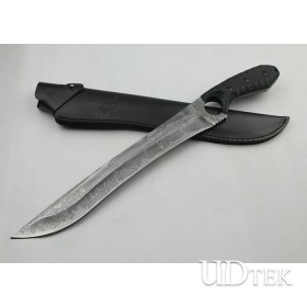 60HRC KikuMatsuda OU31 Blade Machete Kikuknives Straight Length with Micarta Handle UDTEK01240 